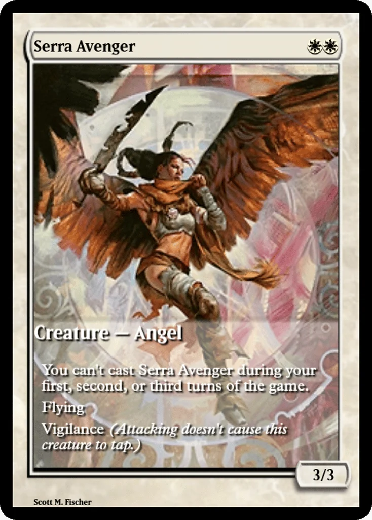 Serra Avenger · Magic Online Promos