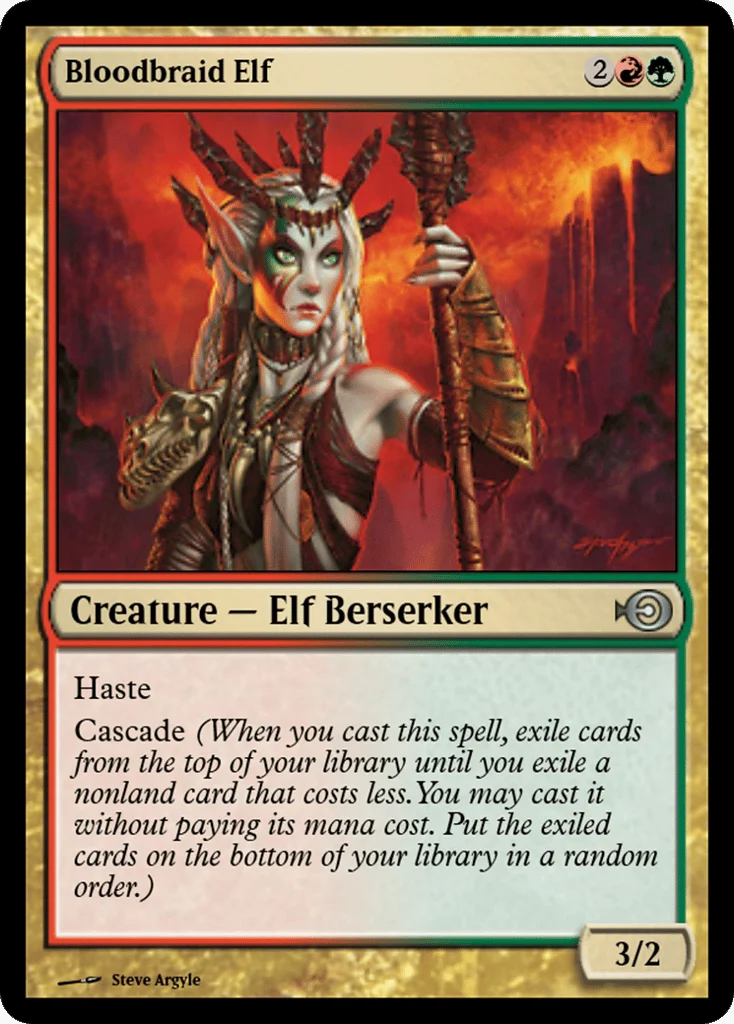 Bloodbraid Elf · Magic Online Promos