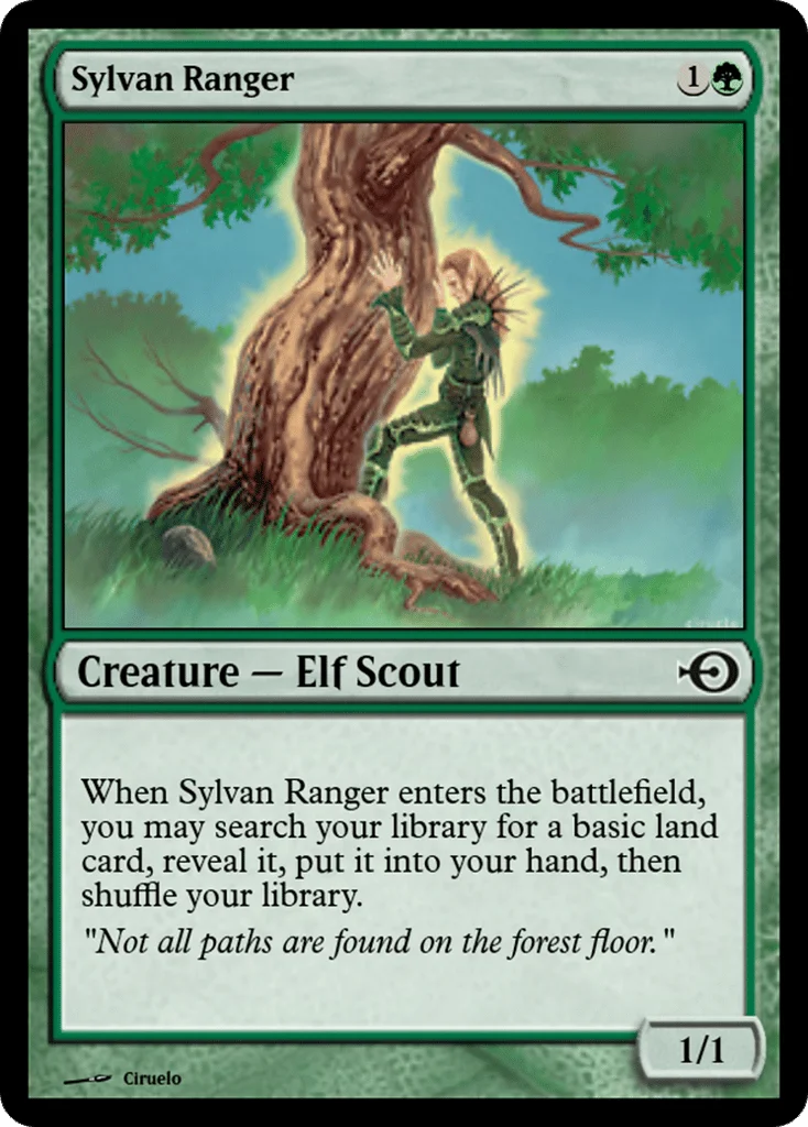 Sylvan Ranger · Magic Online Promos