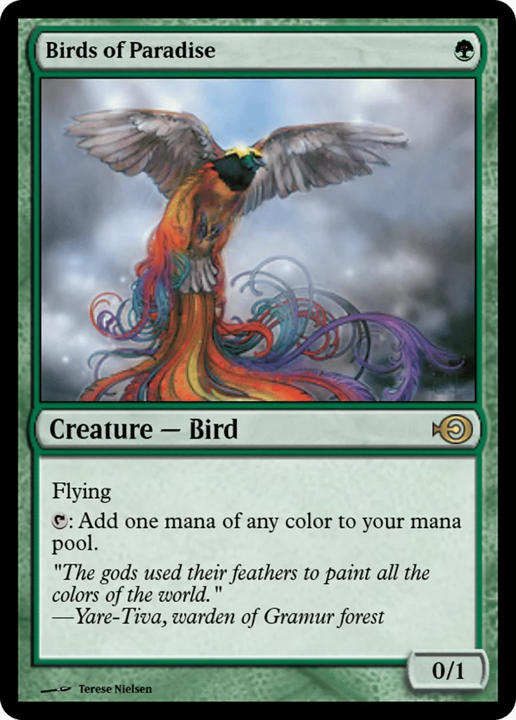 Birds of Paradise · Magic Online Promos