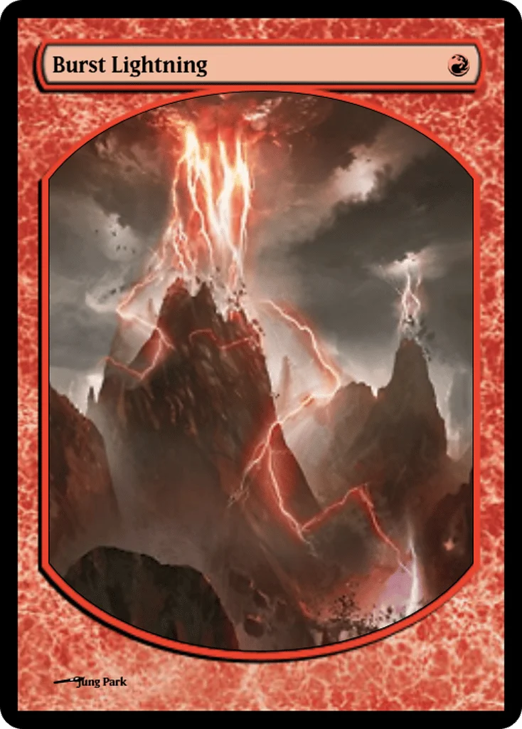 Burst Lightning · Magic Online Promos