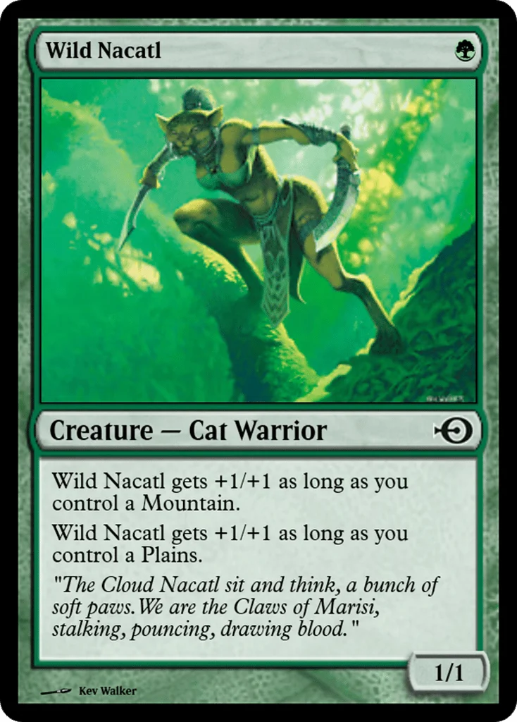 Wild Nacatl · Magic Online Promos
