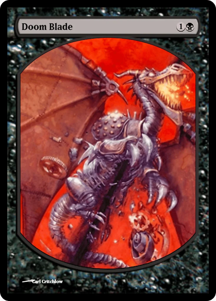 Doom Blade · Magic Online Promos