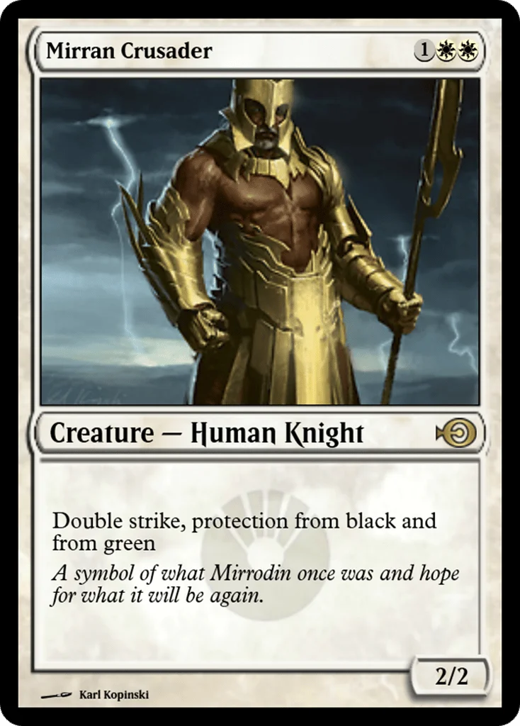 Mirran Crusader · Magic Online Promos