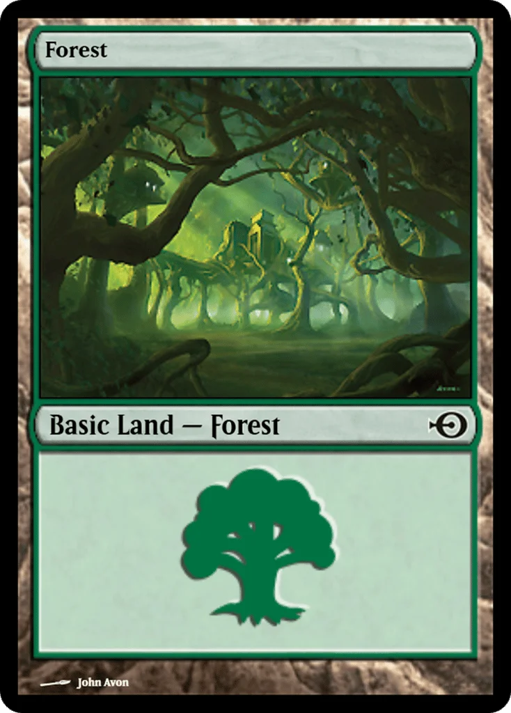 Forest · Magic Online Promos