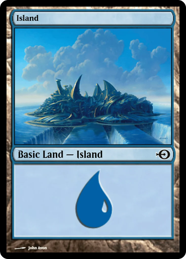 Island · Magic Online Promos