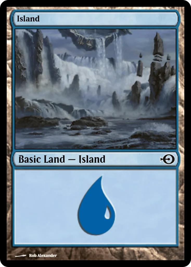 Island · Magic Online Promos