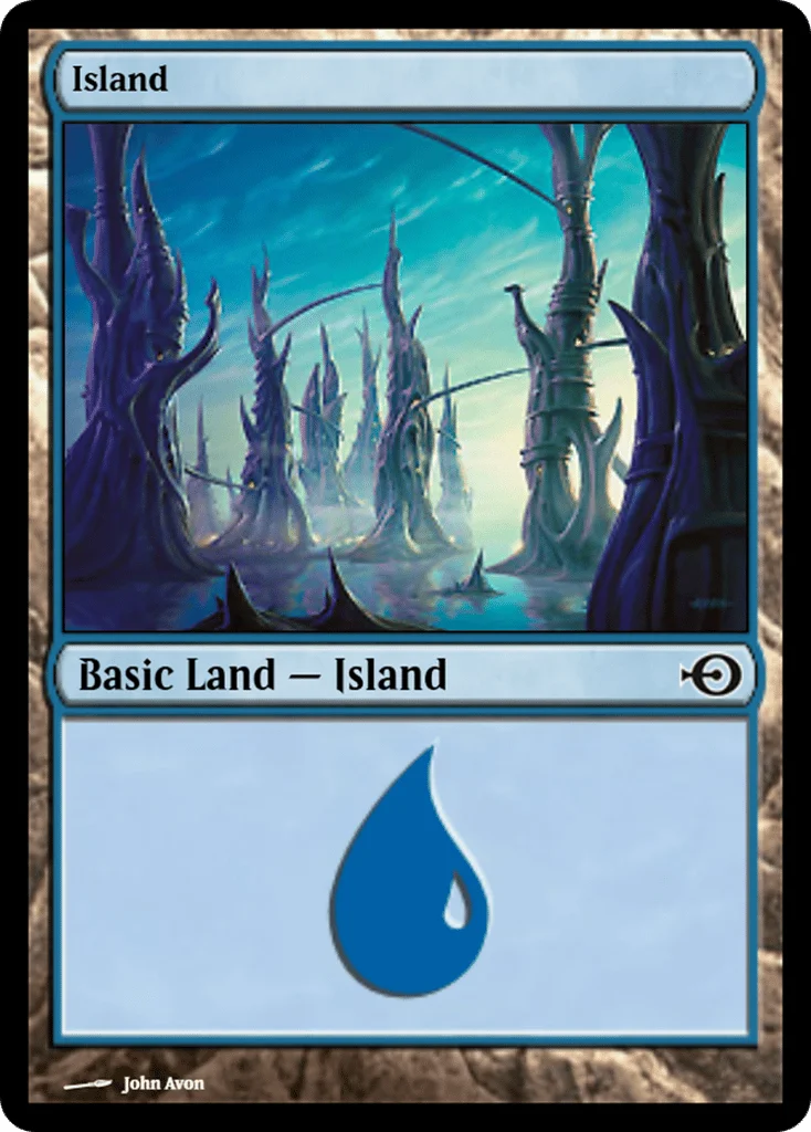 Island · Magic Online Promos