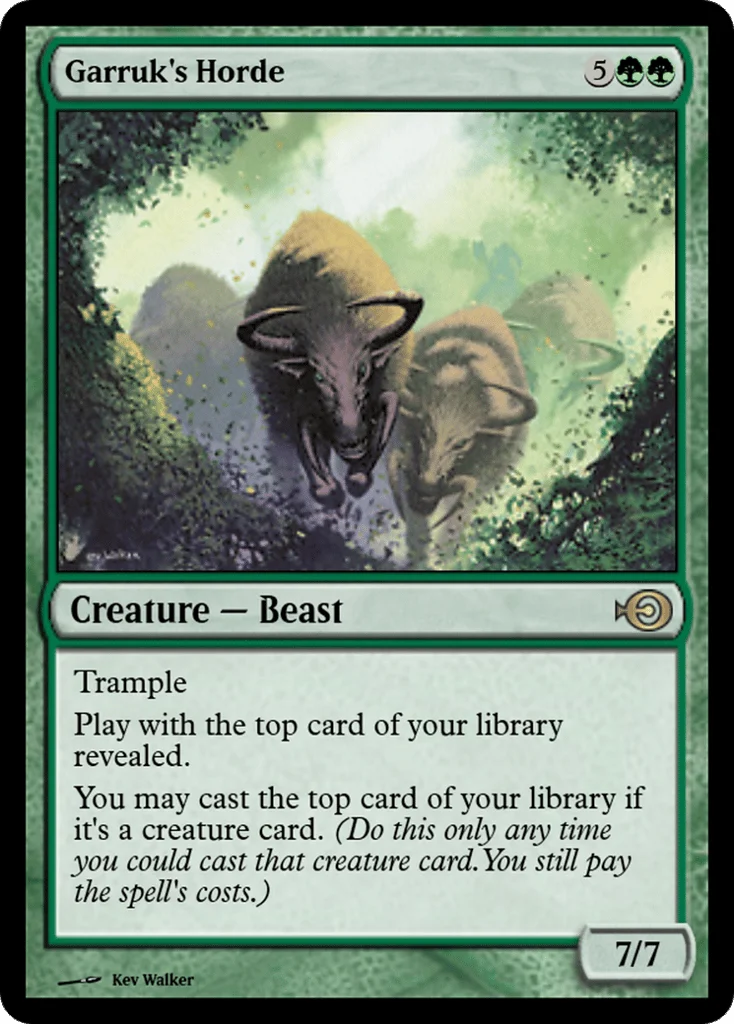 Garruk's Horde · Magic Online Promos