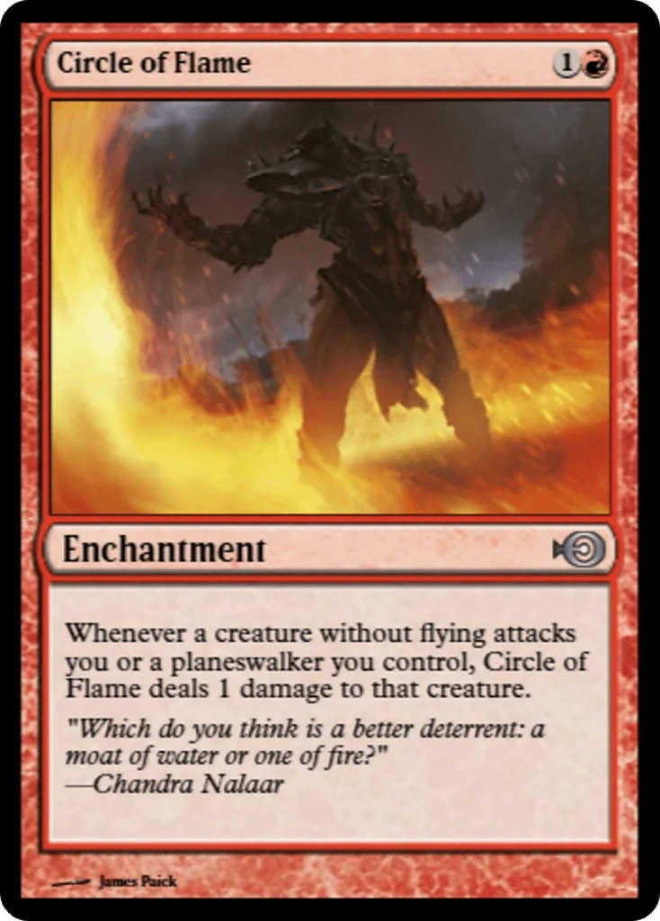 Circle of Flame · Magic Online Promos