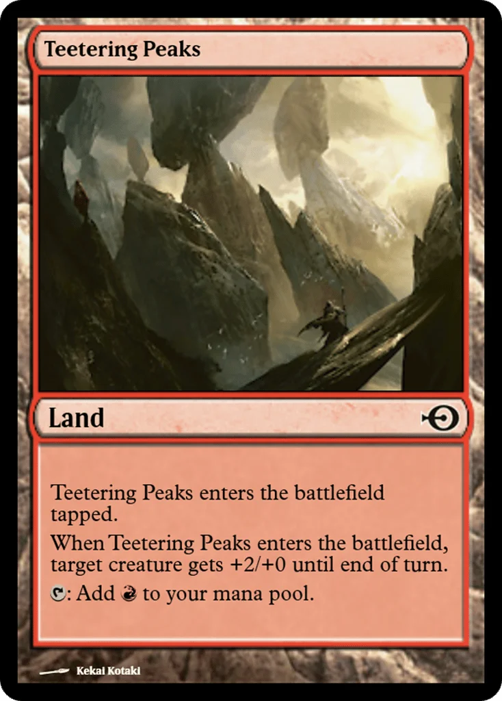 Teetering Peaks · Magic Online Promos