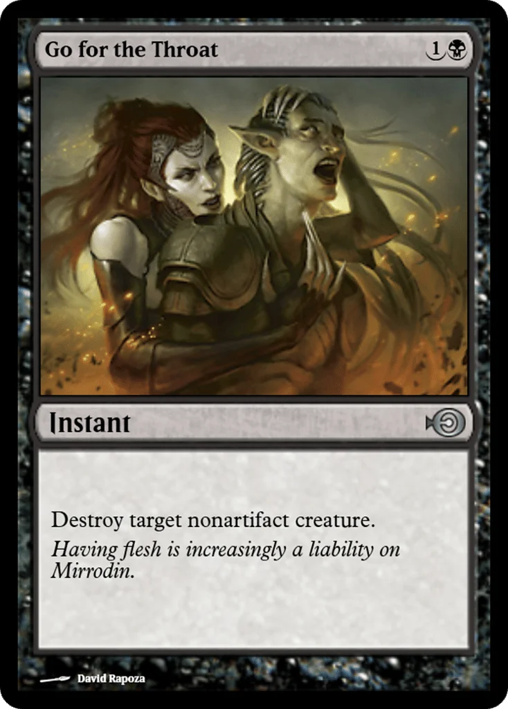 Go for the Throat · Magic Online Promos