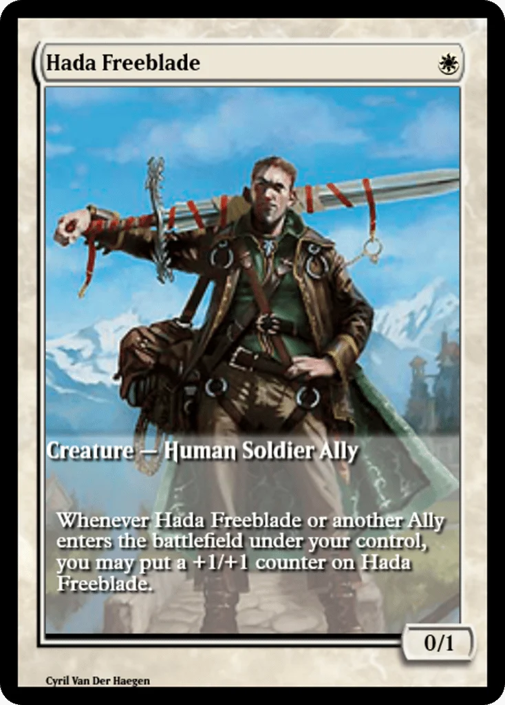 Hada Freeblade · Magic Online Promos