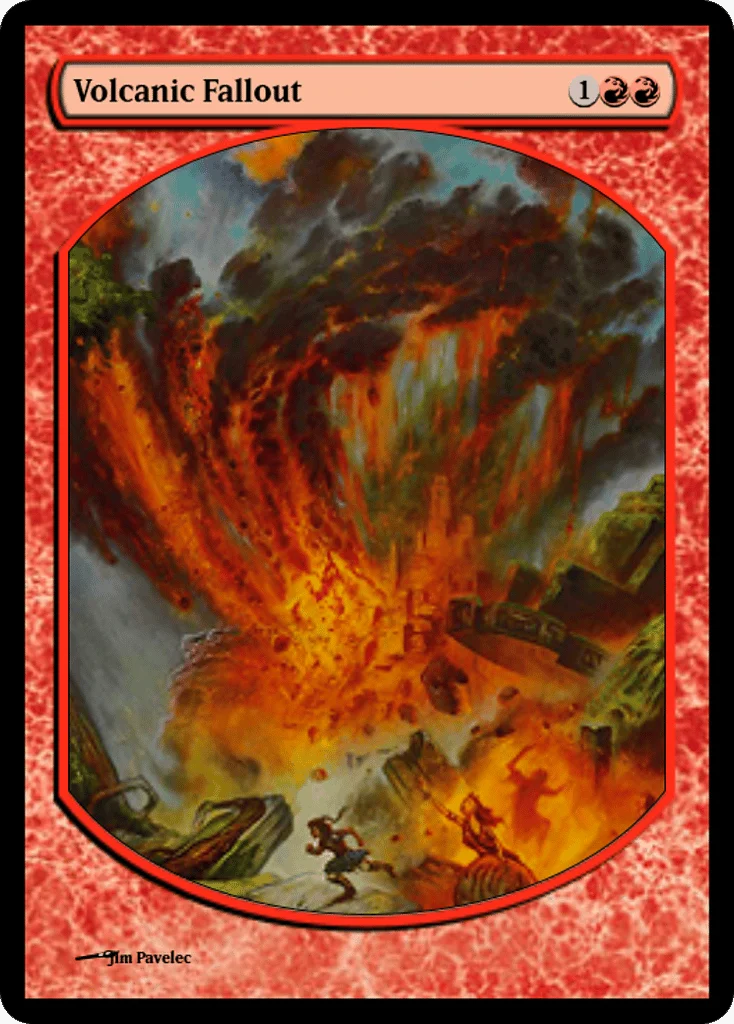 Volcanic Fallout · Magic Online Promos