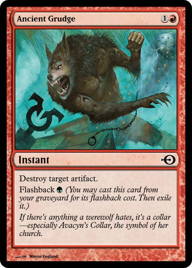Ancient Grudge · Magic Online Promos