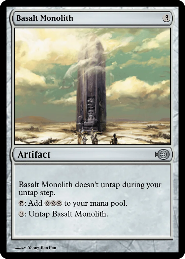 Basalt Monolith · Magic Online Promos
