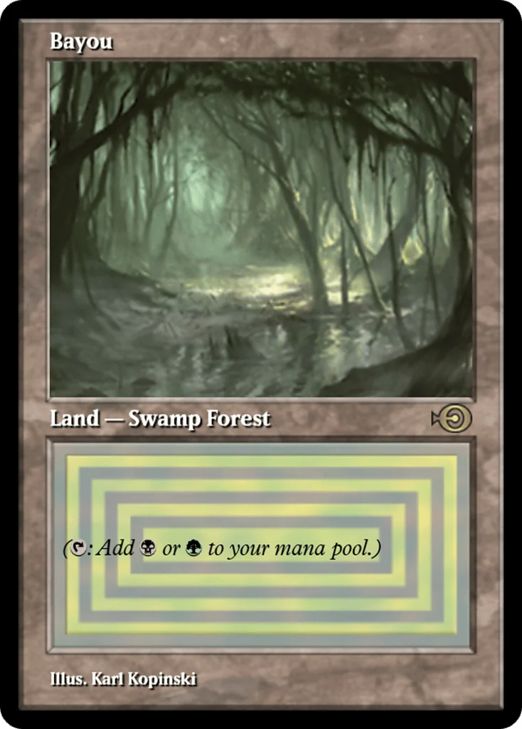 Bayou · Magic Online Promos