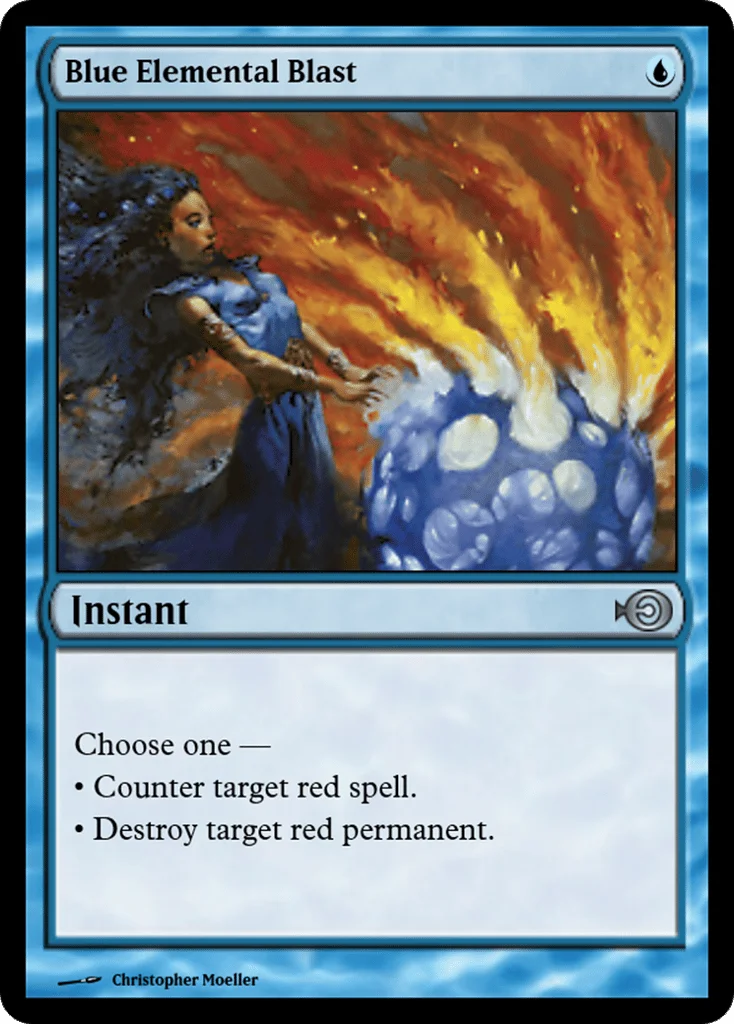 Blue Elemental Blast · Magic Online Promos