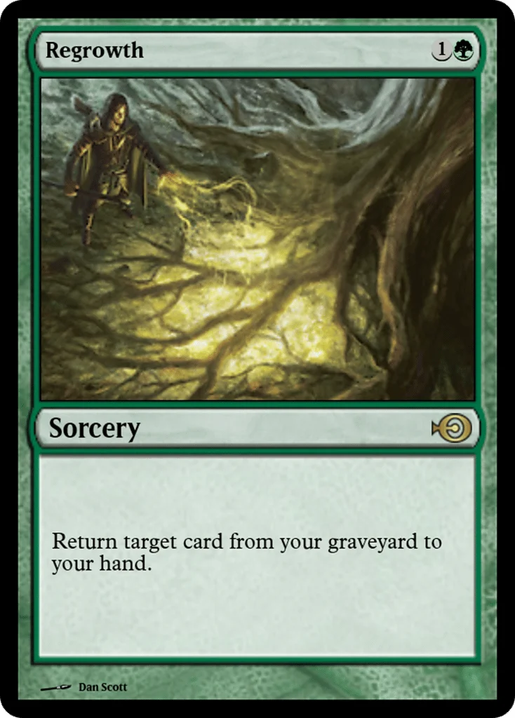 Regrowth · Magic Online Promos