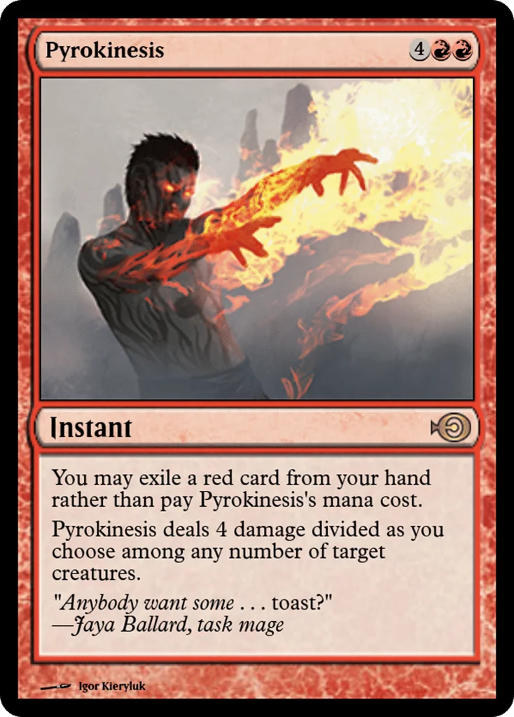 Pyrokinesis · Magic Online Promos