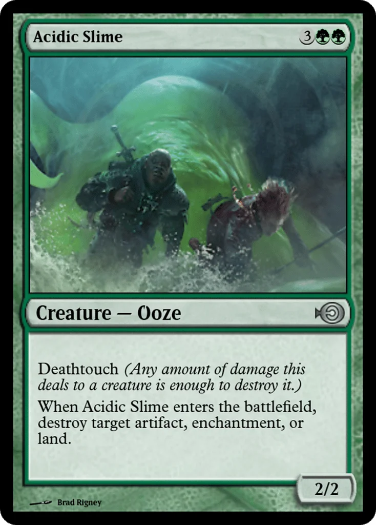 Acidic Slime · Magic Online Promos