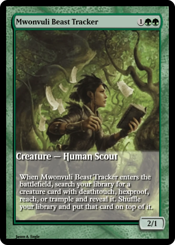 Mwonvuli Beast Tracker · Magic Online Promos