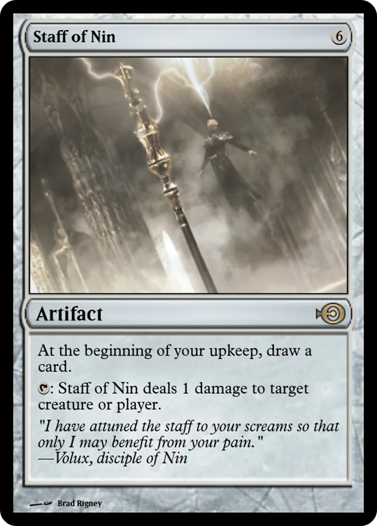 Staff of Nin · Magic Online Promos
