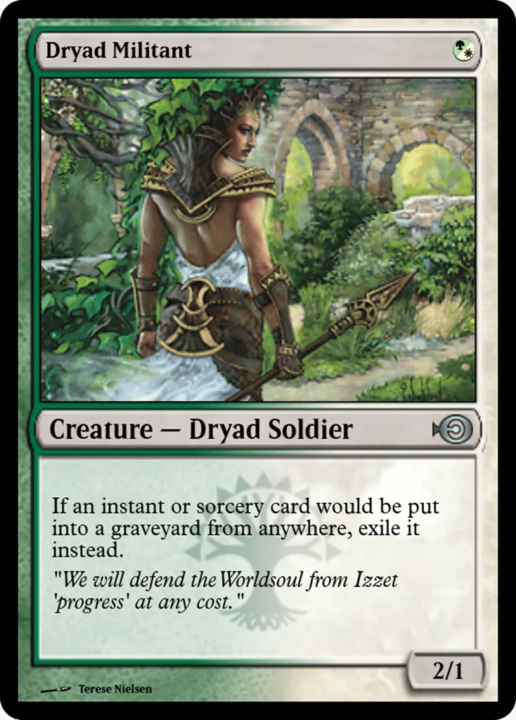 Dryad Militant · Magic Online Promos