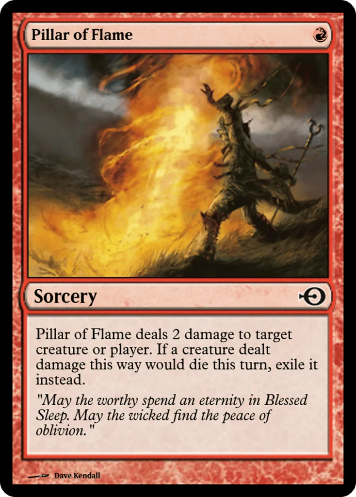 Pillar of Flame · Magic Online Promos