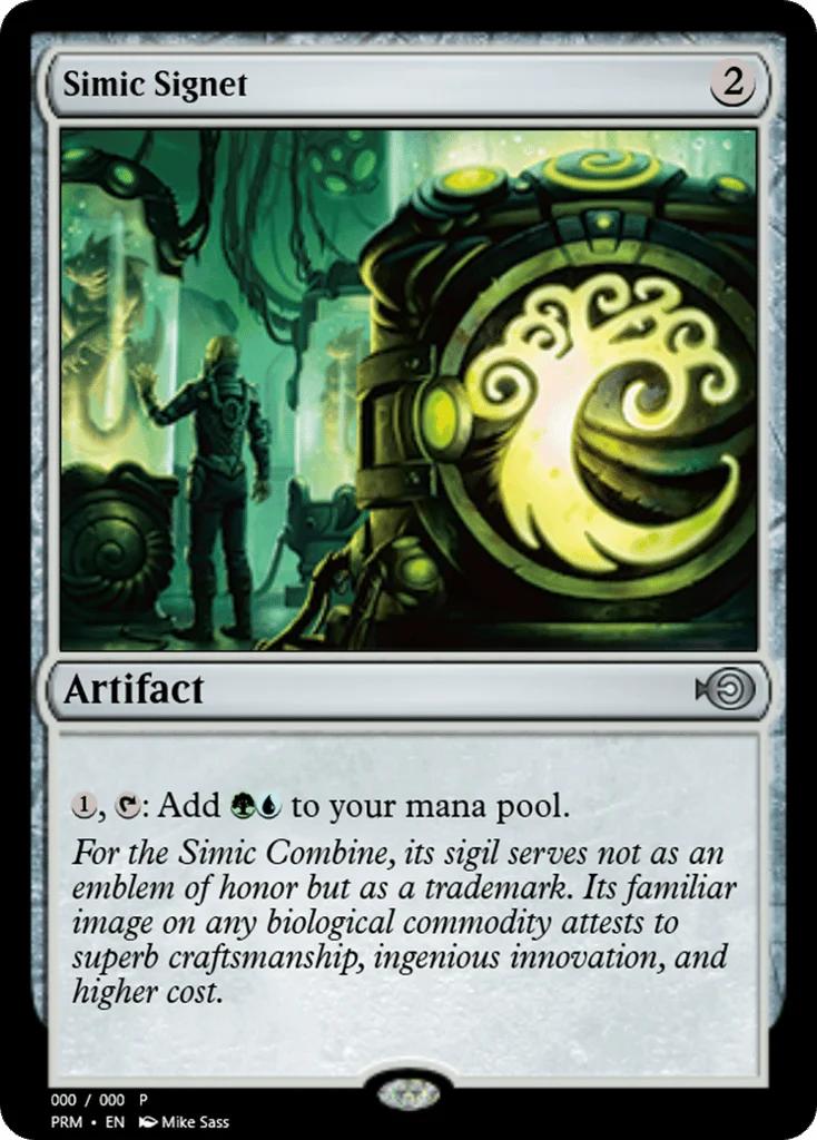 Simic Signet · Magic Online Promos
