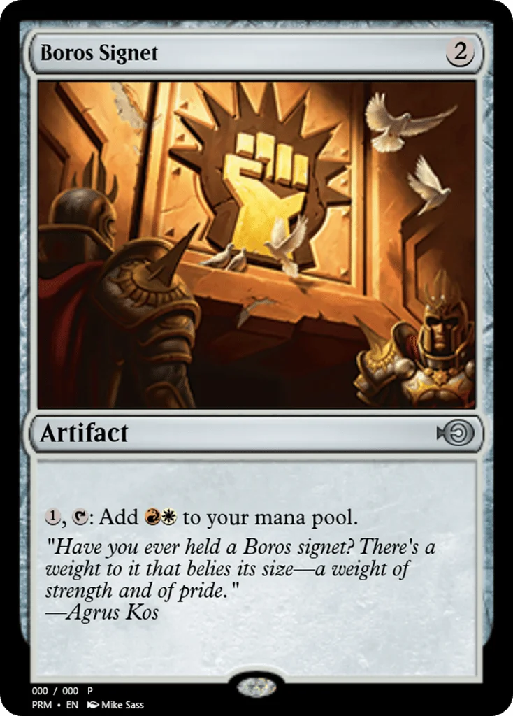 Boros Signet · Magic Online Promos