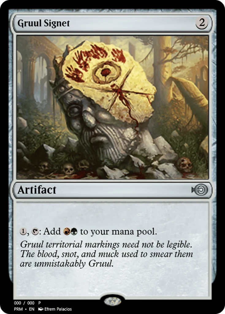 Gruul Signet · Magic Online Promos