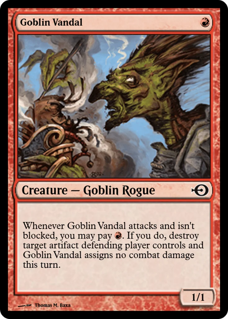Goblin Vandal · Magic Online Promos