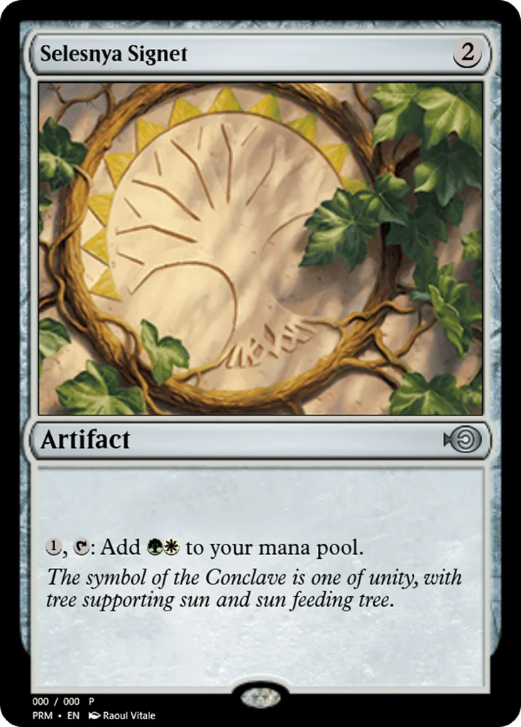 Selesnya Signet · Magic Online Promos