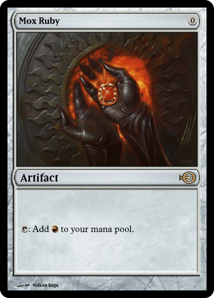 Mox Ruby · Magic Online Promos