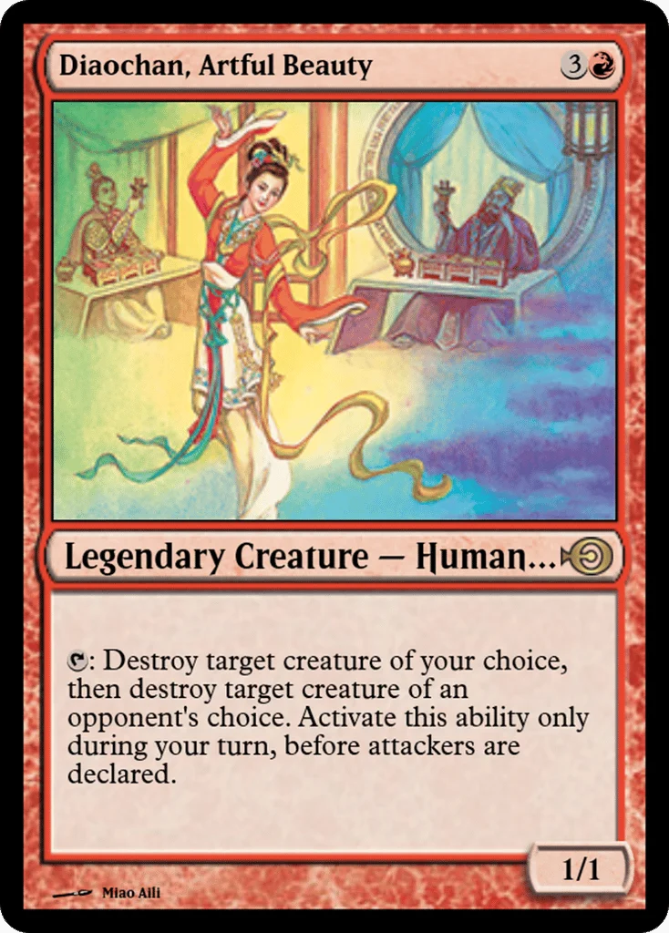 Diaochan, Artful Beauty · Magic Online Promos