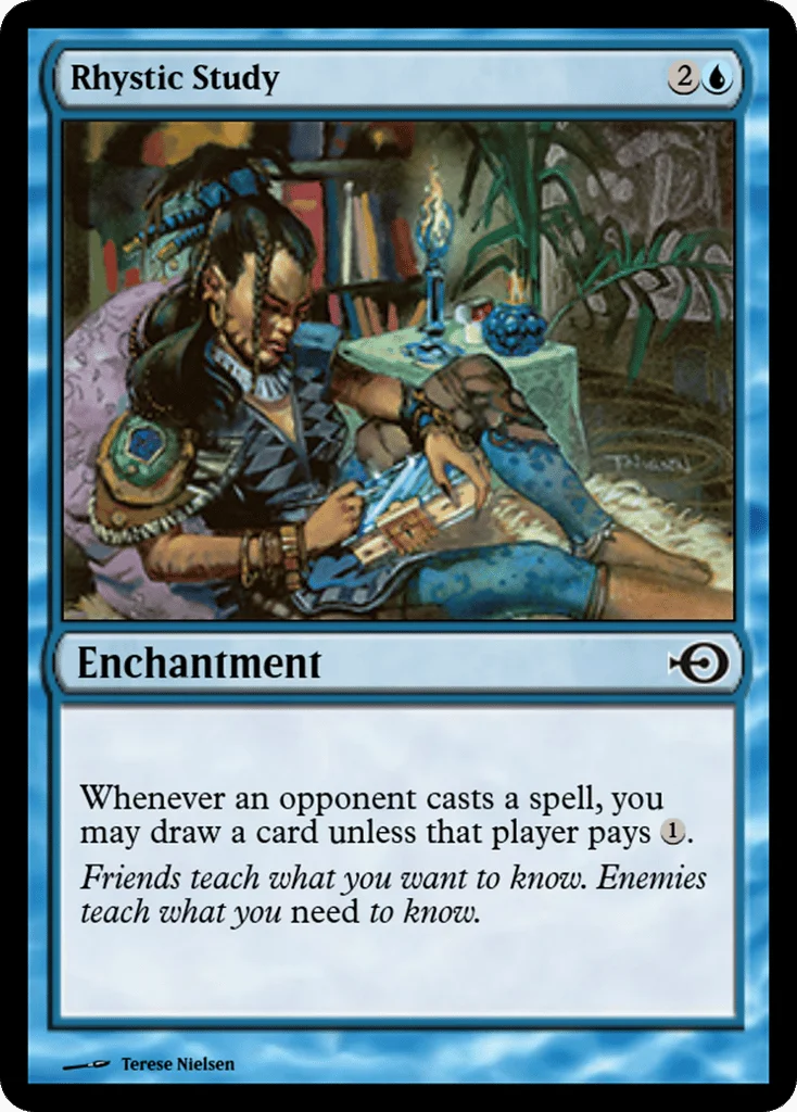 Rhystic Study · Magic Online Promos