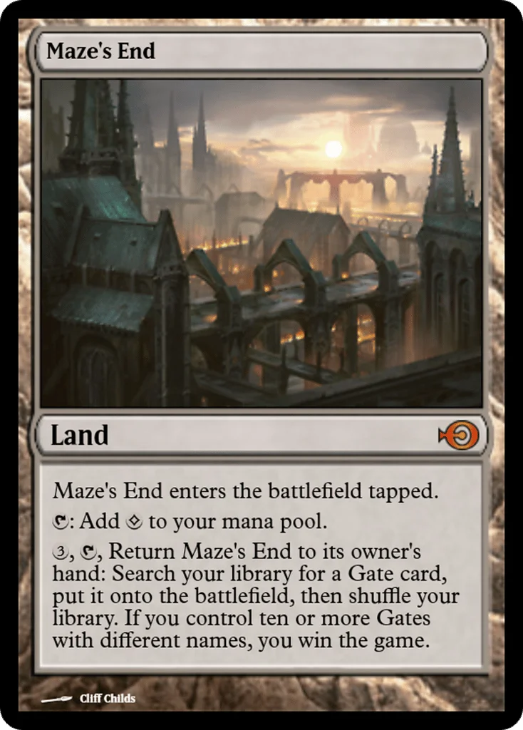 Maze's End · Magic Online Promos