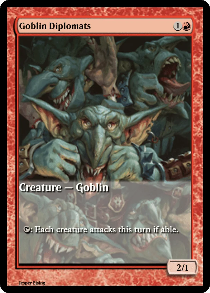 Goblin Diplomats · Magic Online Promos