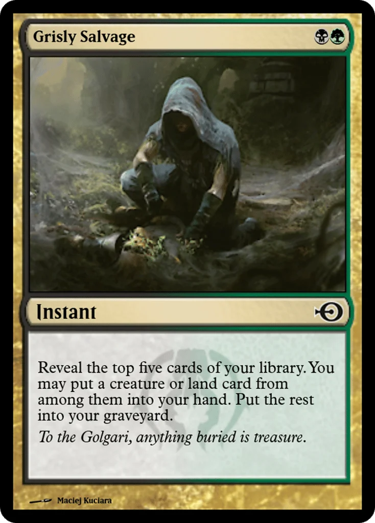 Grisly Salvage · Magic Online Promos
