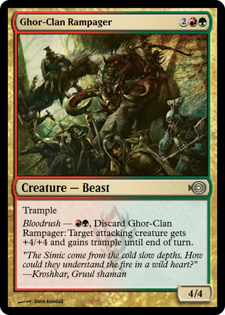 Ghor-Clan Rampager · Magic Online Promos