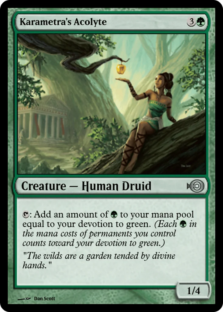 Karametra's Acolyte · Magic Online Promos