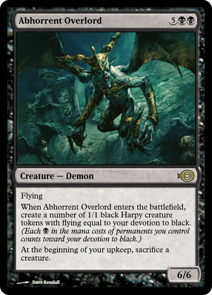 Abhorrent Overlord · Magic Online Promos