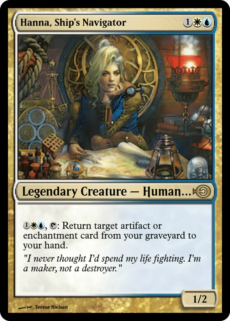 Hanna, Ship's Navigator · Magic Online Promos