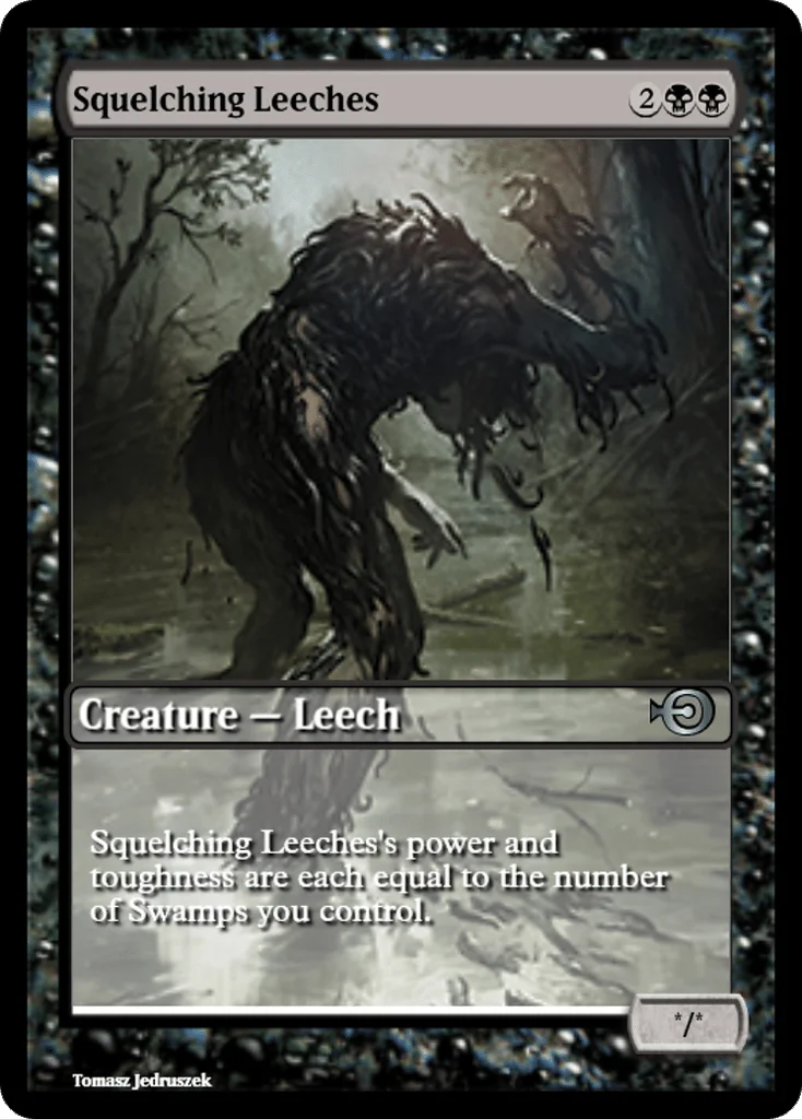Squelching Leeches · Magic Online Promos