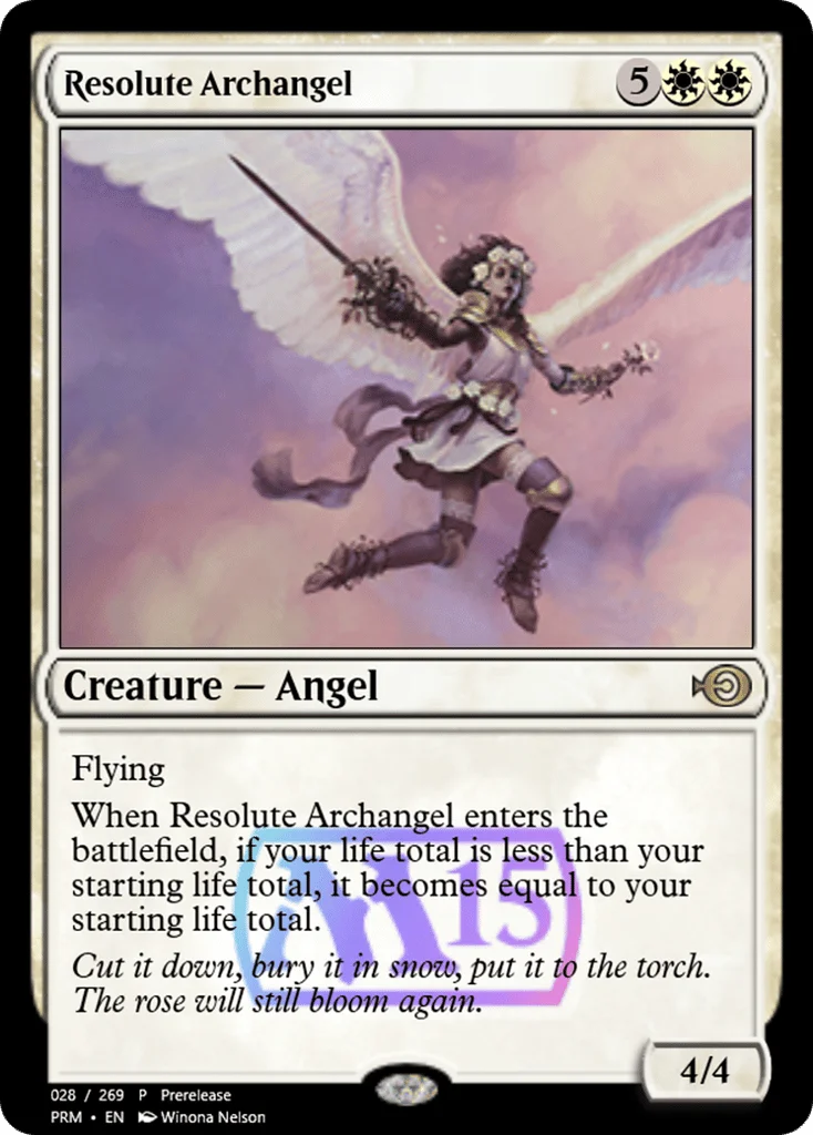 Resolute Archangel · Magic Online Promos