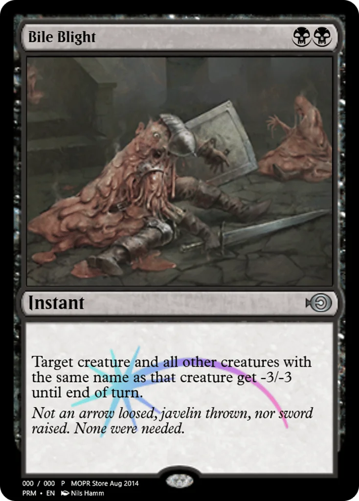 Bile Blight · Magic Online Promos