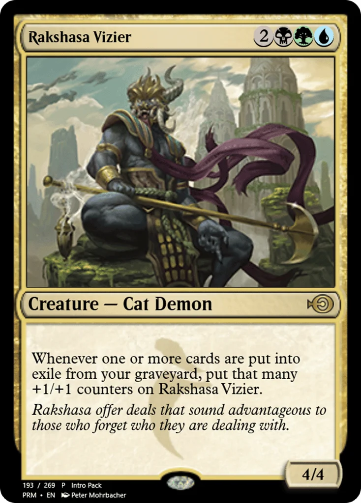 Rakshasa Vizier · Magic Online Promos