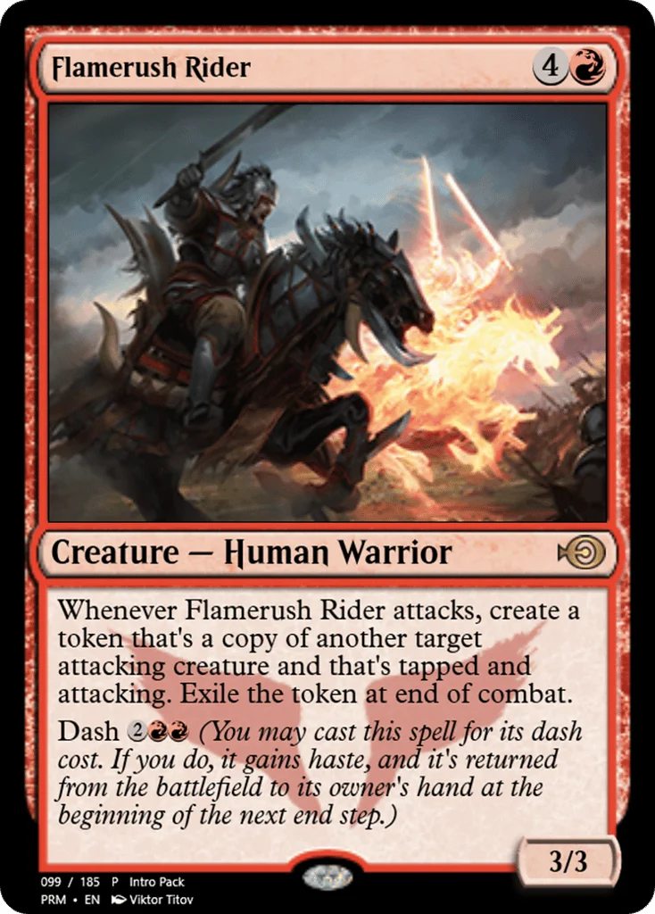 Flamerush Rider · Magic Online Promos