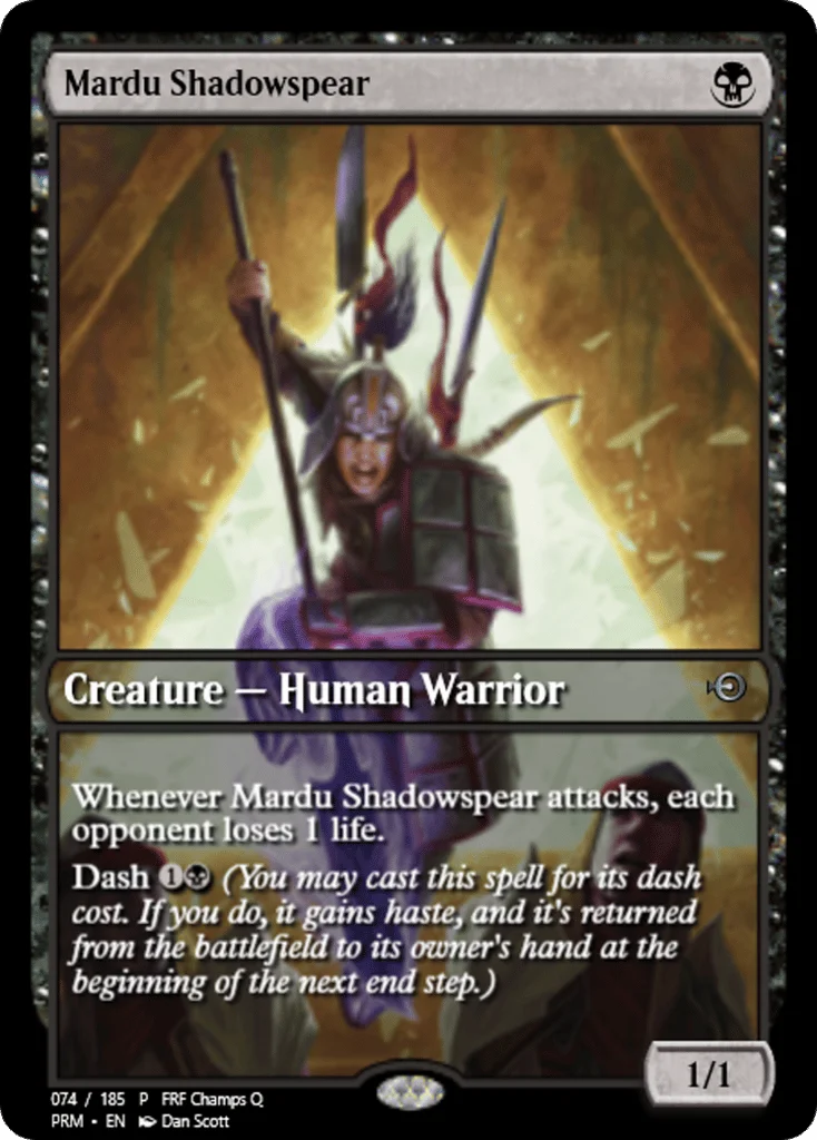 Mardu Shadowspear · Magic Online Promos